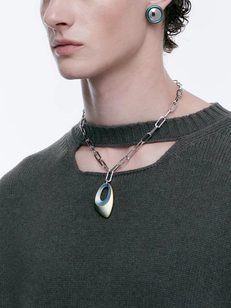 KVK THE VOID Wormhole Network Series Wormhole Network Necklace