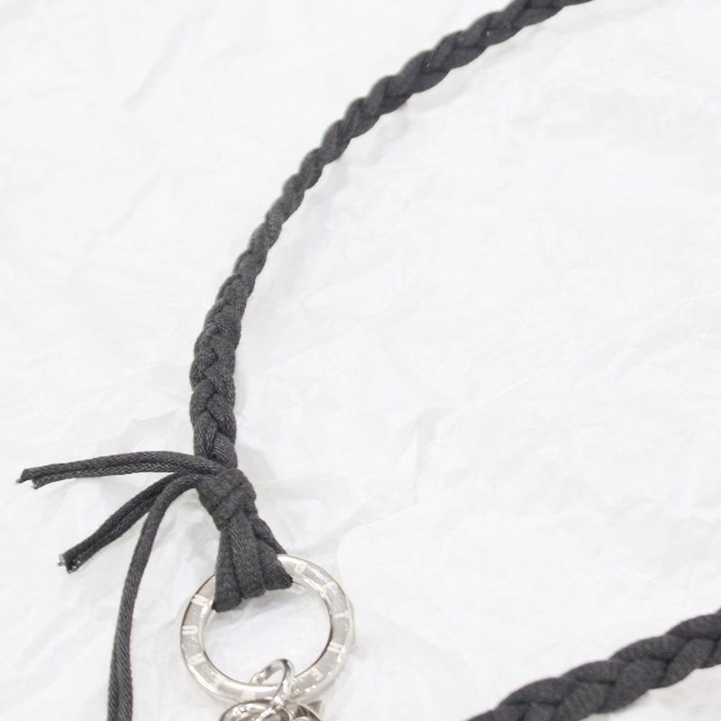 grunge plait necklace (2color)