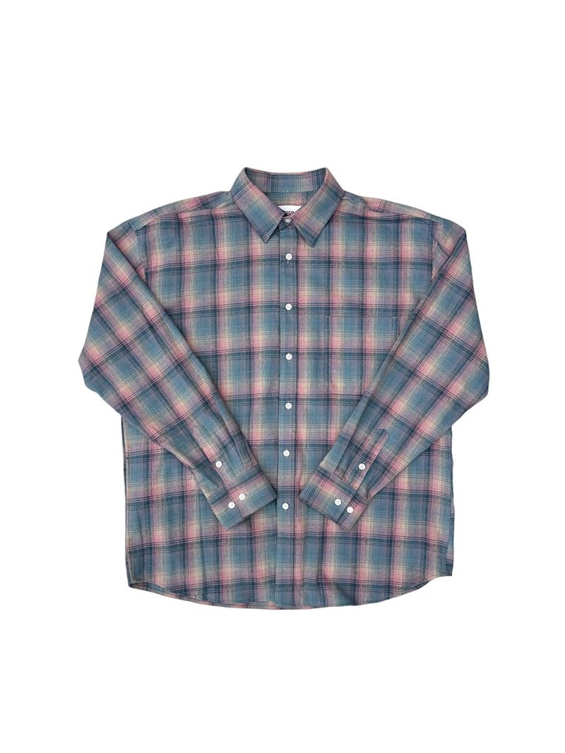 Cotton Candy Check Shirt