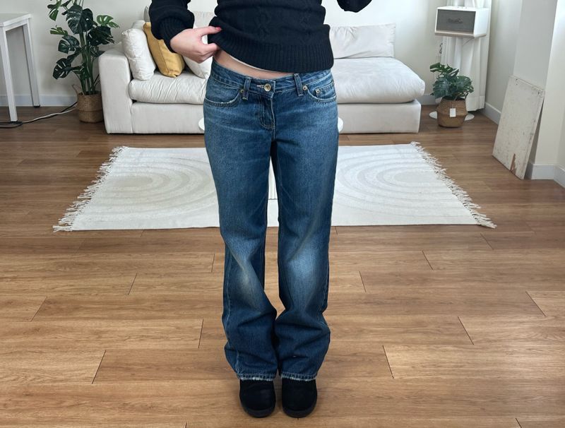 low brush denim