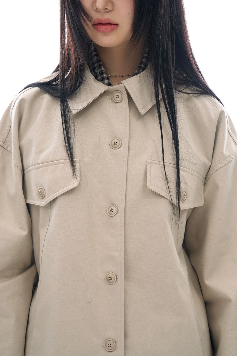 Vesper loose cotton jacket