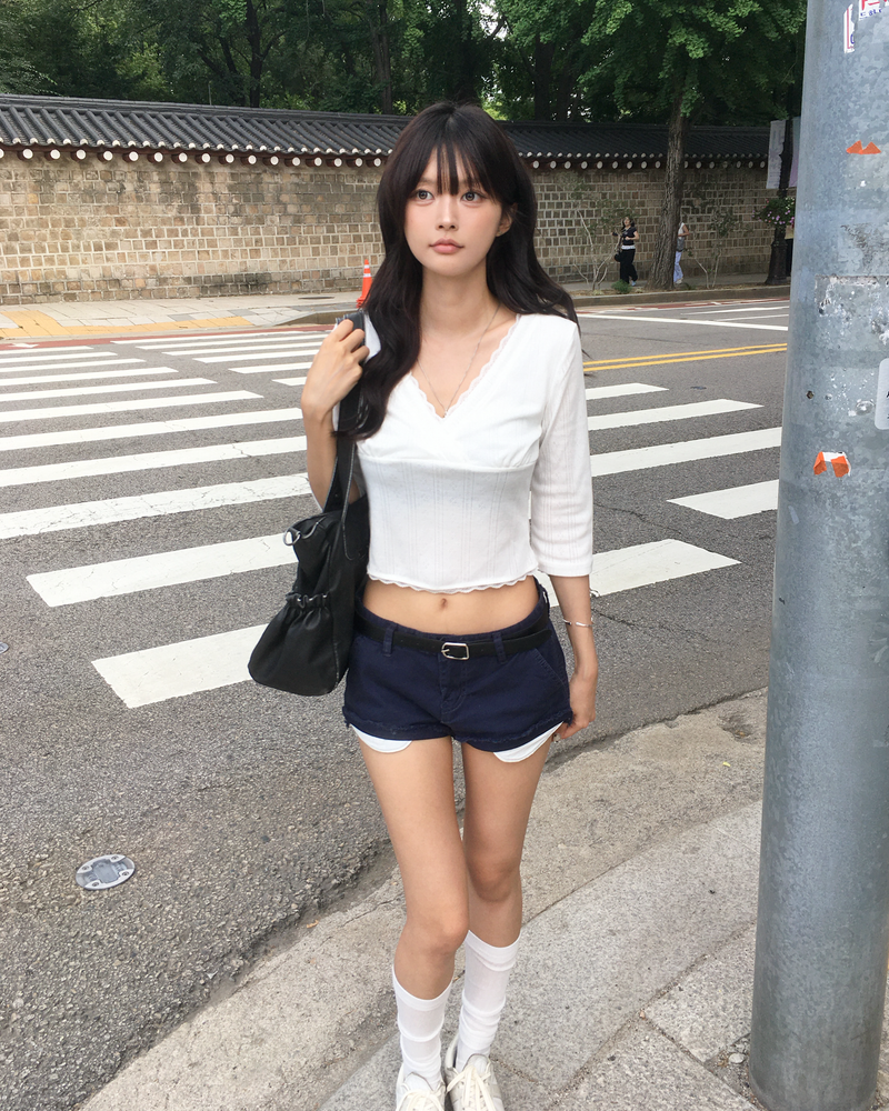 Cotton vintage shorts