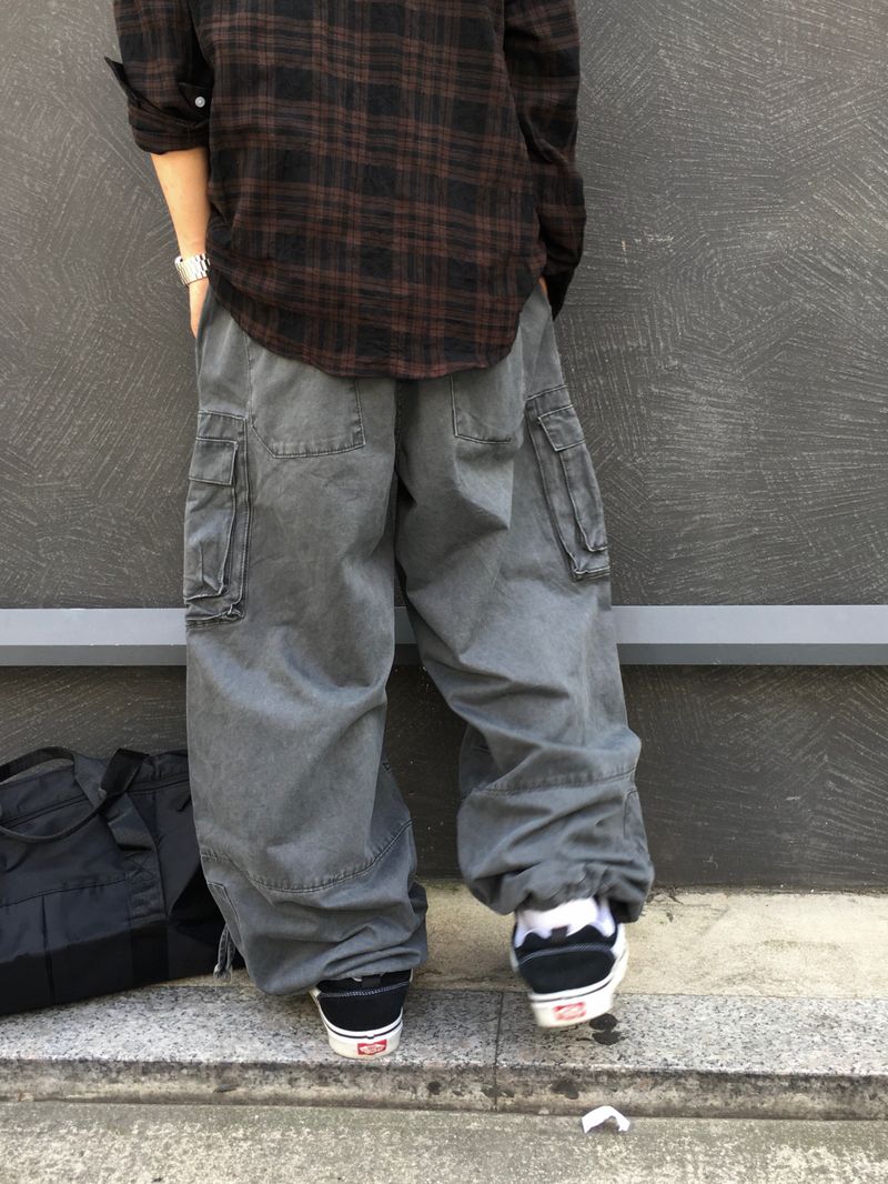 Bexer Multi-Pocket Wide Pants 3C