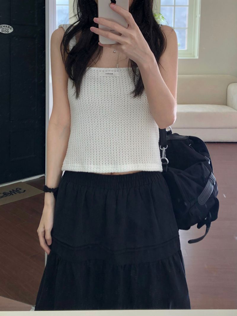 Ripple Knit Sleeveless (3 colors)