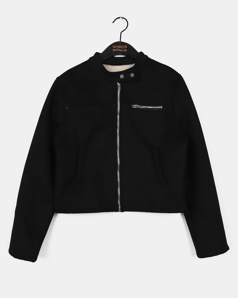 Tecome Suede Fur Mustang Jacket