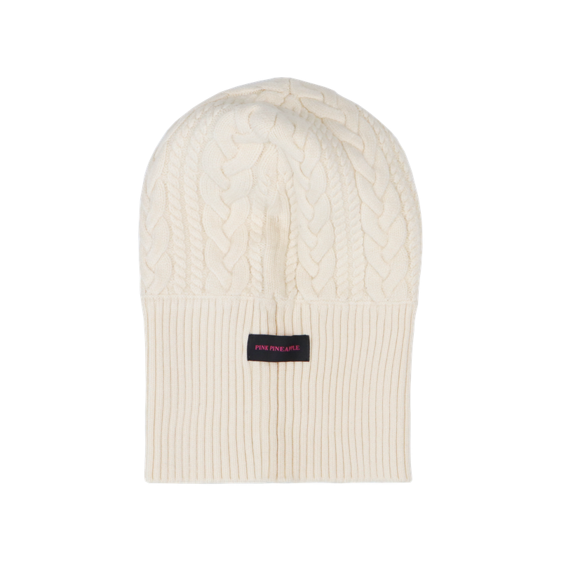 TWIST KNITTING BALACLAVA