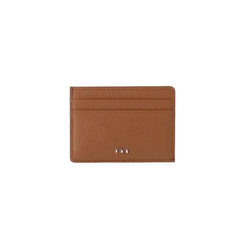 MADGOAT（マッドゴート）の「Grain Pocket Cardholder_Tan（Smartphone Accessories）」
