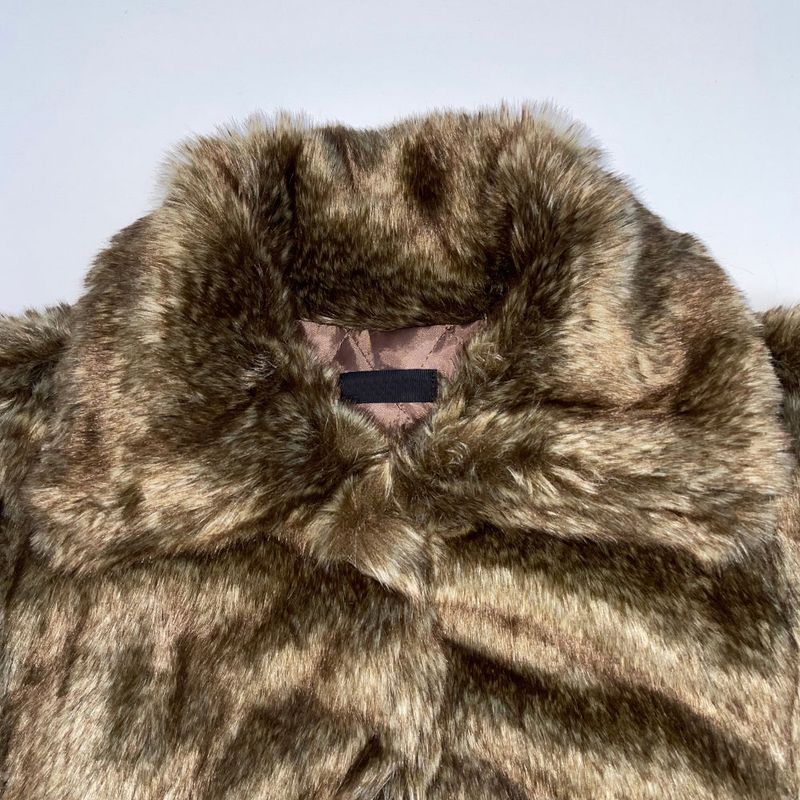 Eco fur jacket