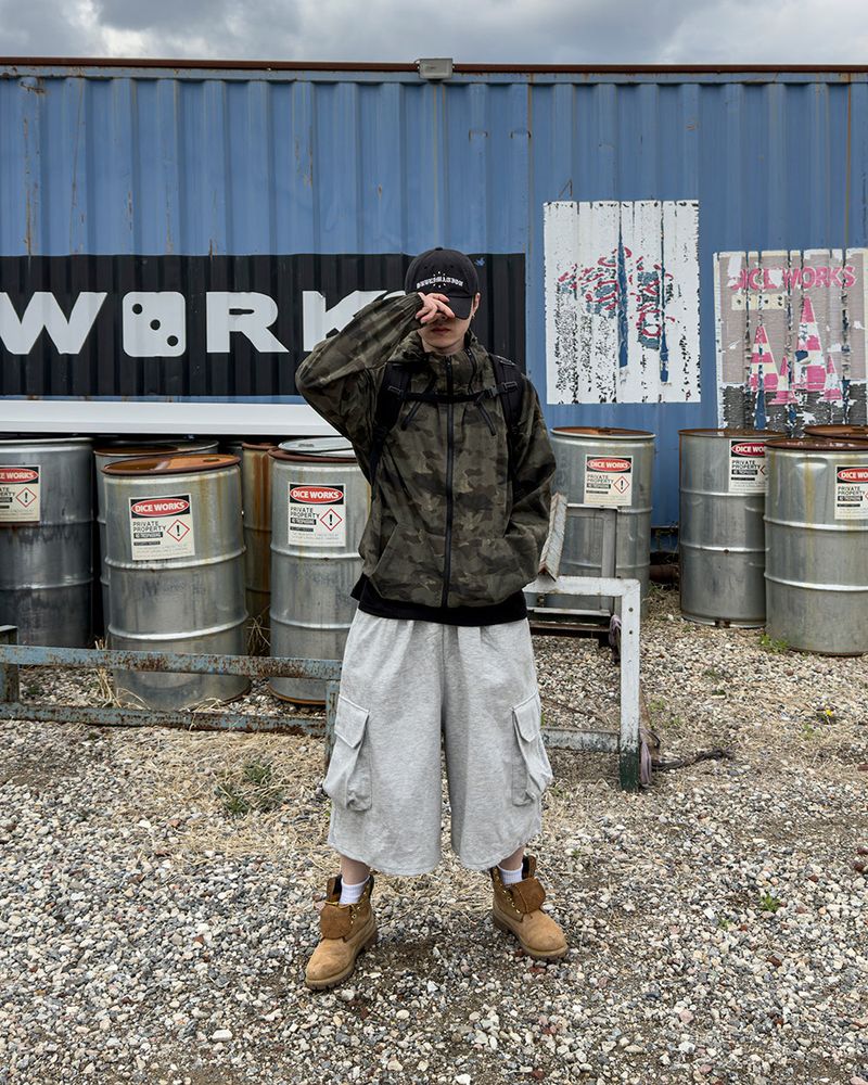 Lunen Big Cargo Bermuda Sweatpants
