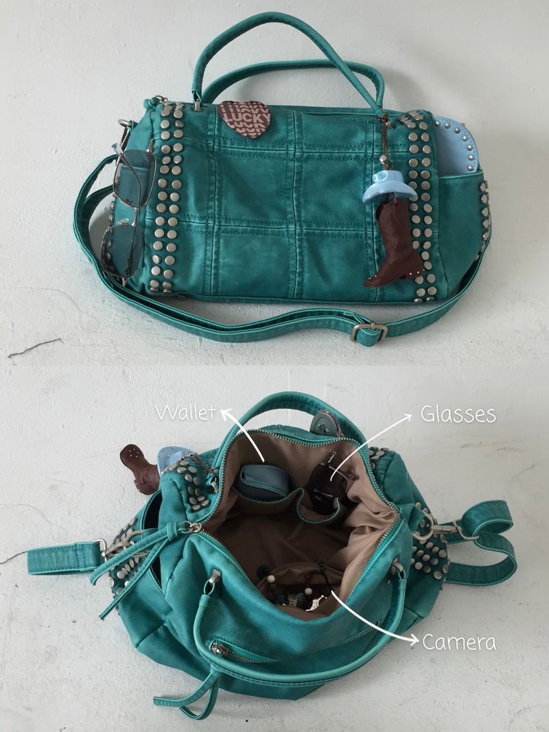 Vintage Stud Boston Bag