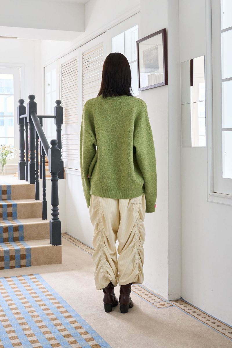 MP SYMBOL KNIT GREEN