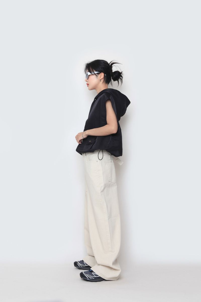 Bizo Snap Wide Pants