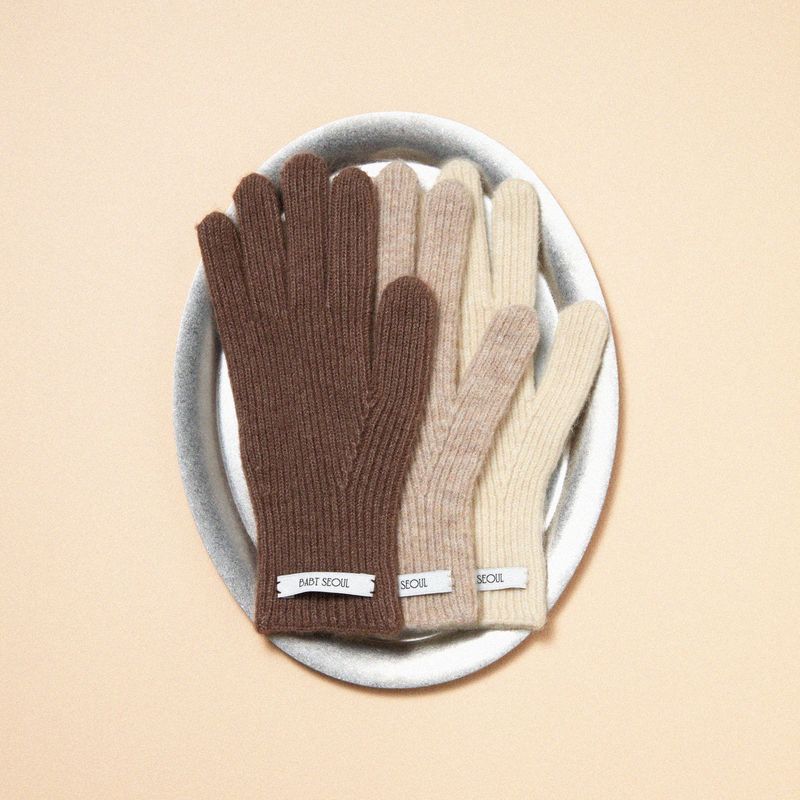 BABT SEOUL（ バブトソウル）の「ベーシックウールグローブ (6color)（ファッション小物）」