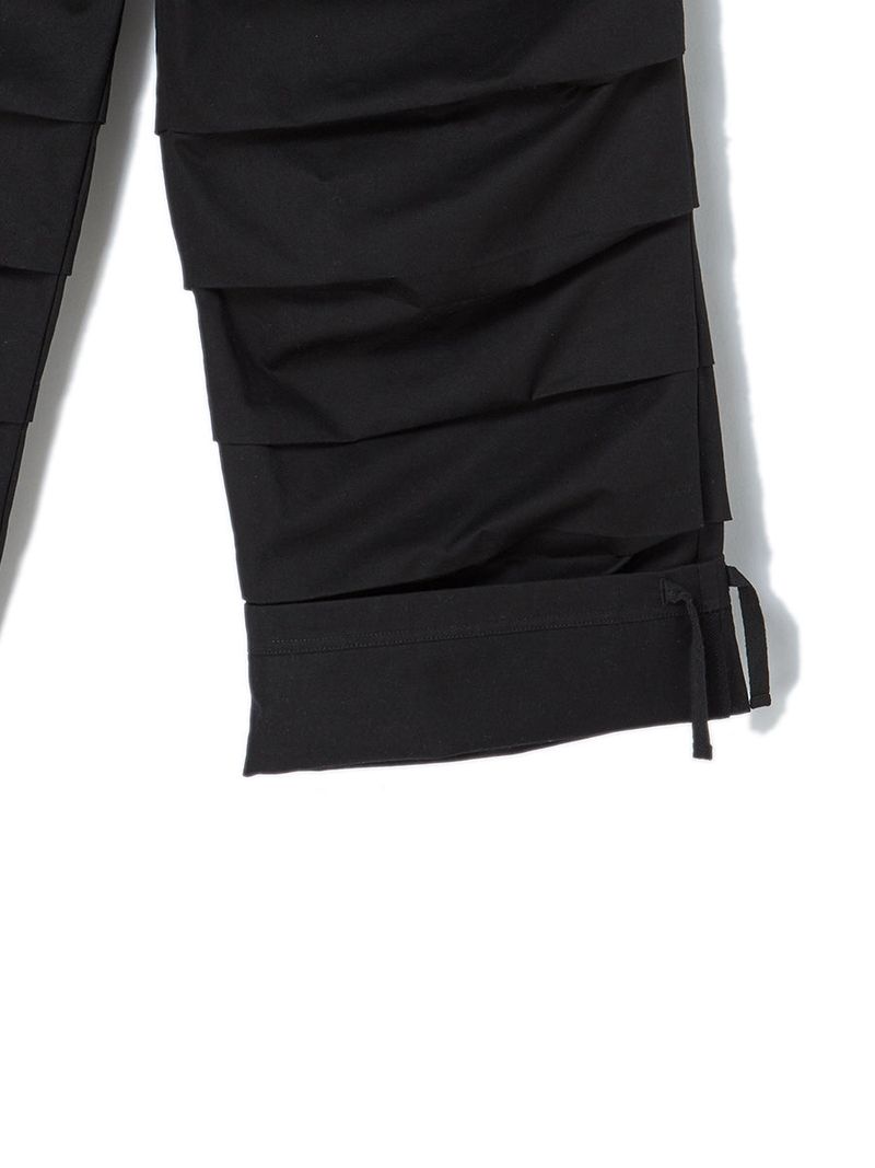 TUCK PANTS BLACK
