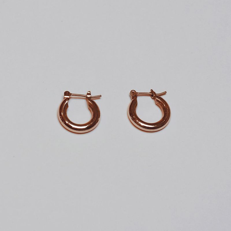 basic hoop earring