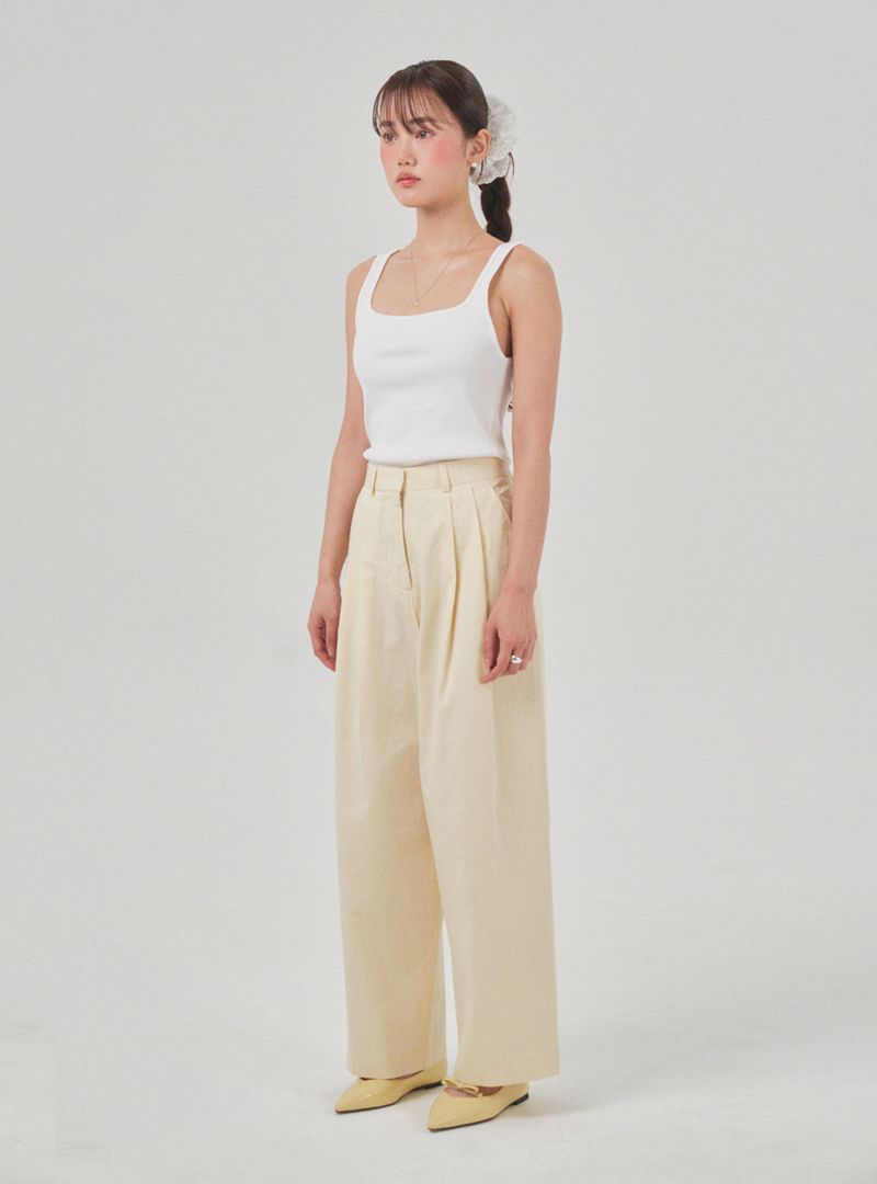 Square sleeveless (white)