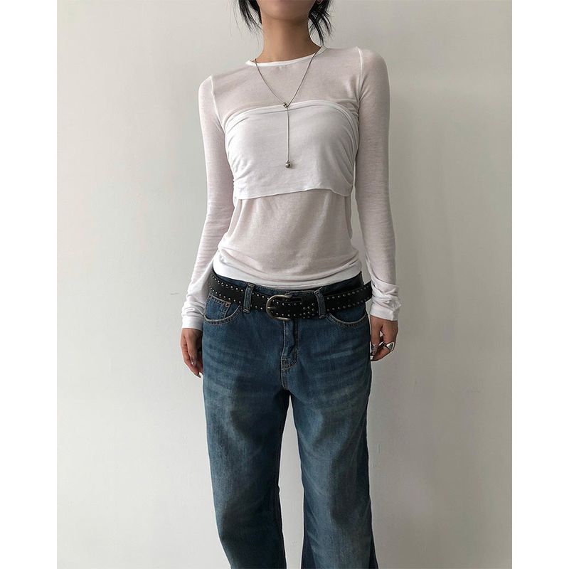 DEEP SWAY（ディープ スウェイ）の「Steady Layered T（Tops）」