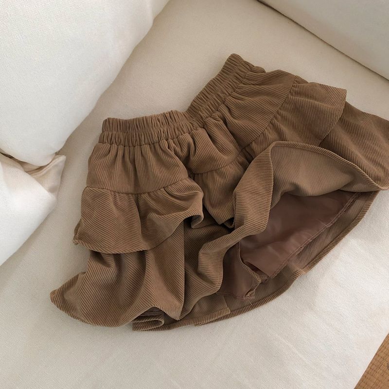 [3 colors/correcting body shape!] Winnie Golden Kang Can Underpants Mini Skirt