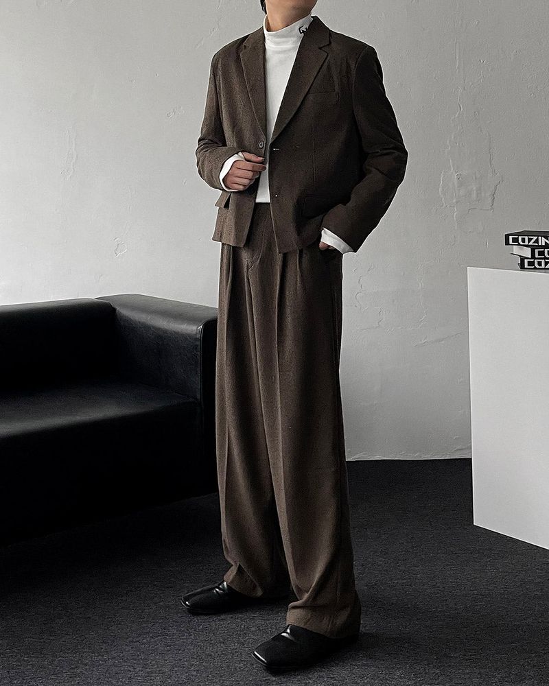 CR Dust Two Tuck Slacks (2 colors)