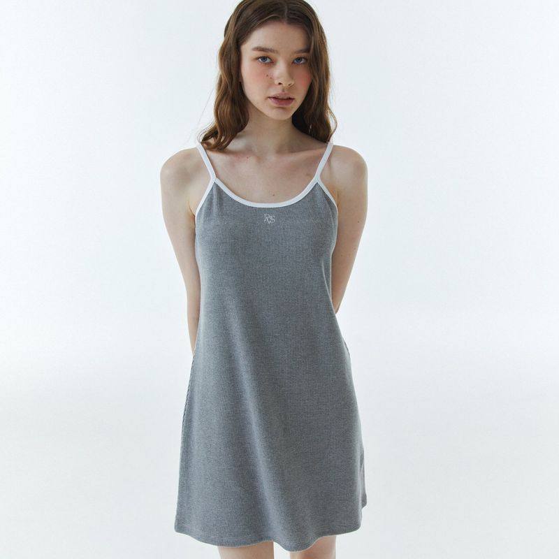 RVS Sleeveless One-piece Melange Gray