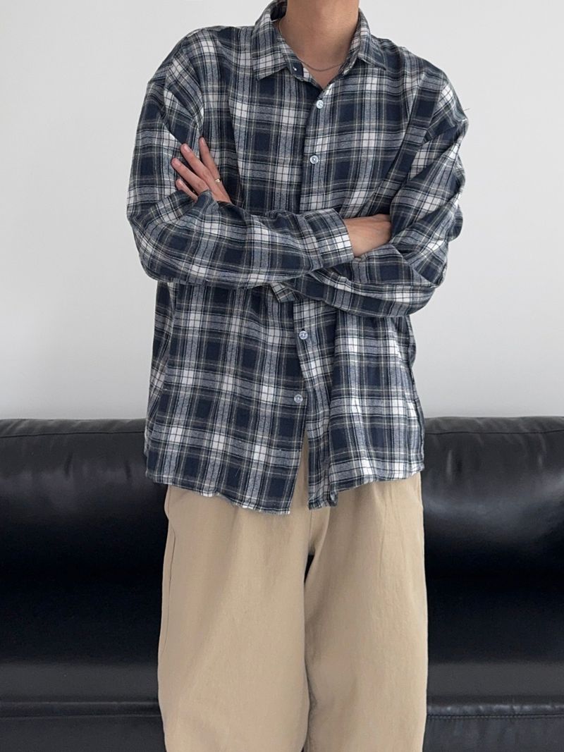 [MADE] Urban Mood Wool Over Check Shirt (6C)