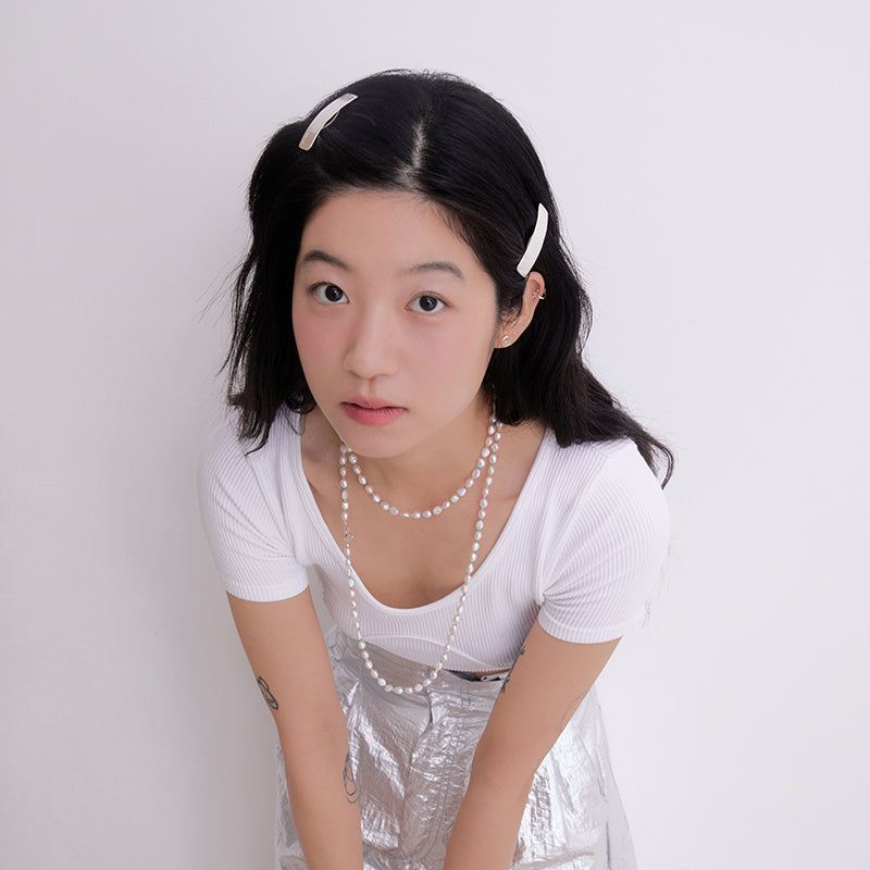  【MADE】 vivid pearl long necklace