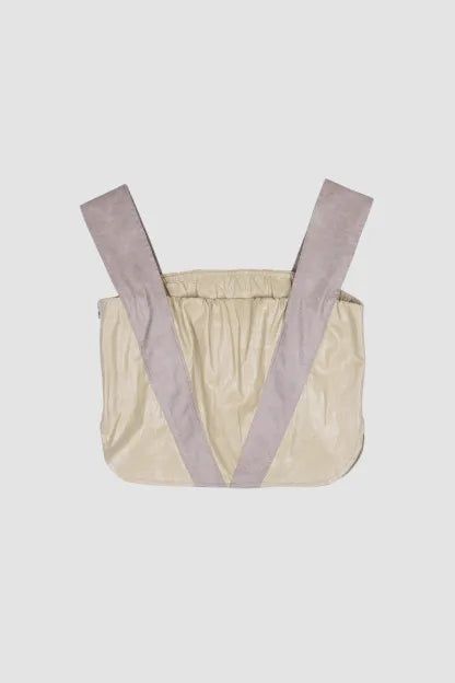 VIA FAKE LEATHER TANK