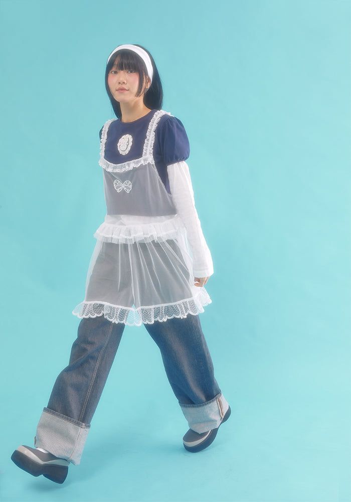 nefnef（ネプネプ）の「lace layered dress（Dresses）」