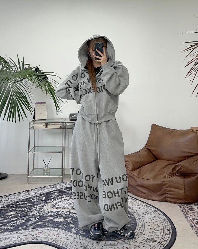 Freno Lettering Sweatpants
