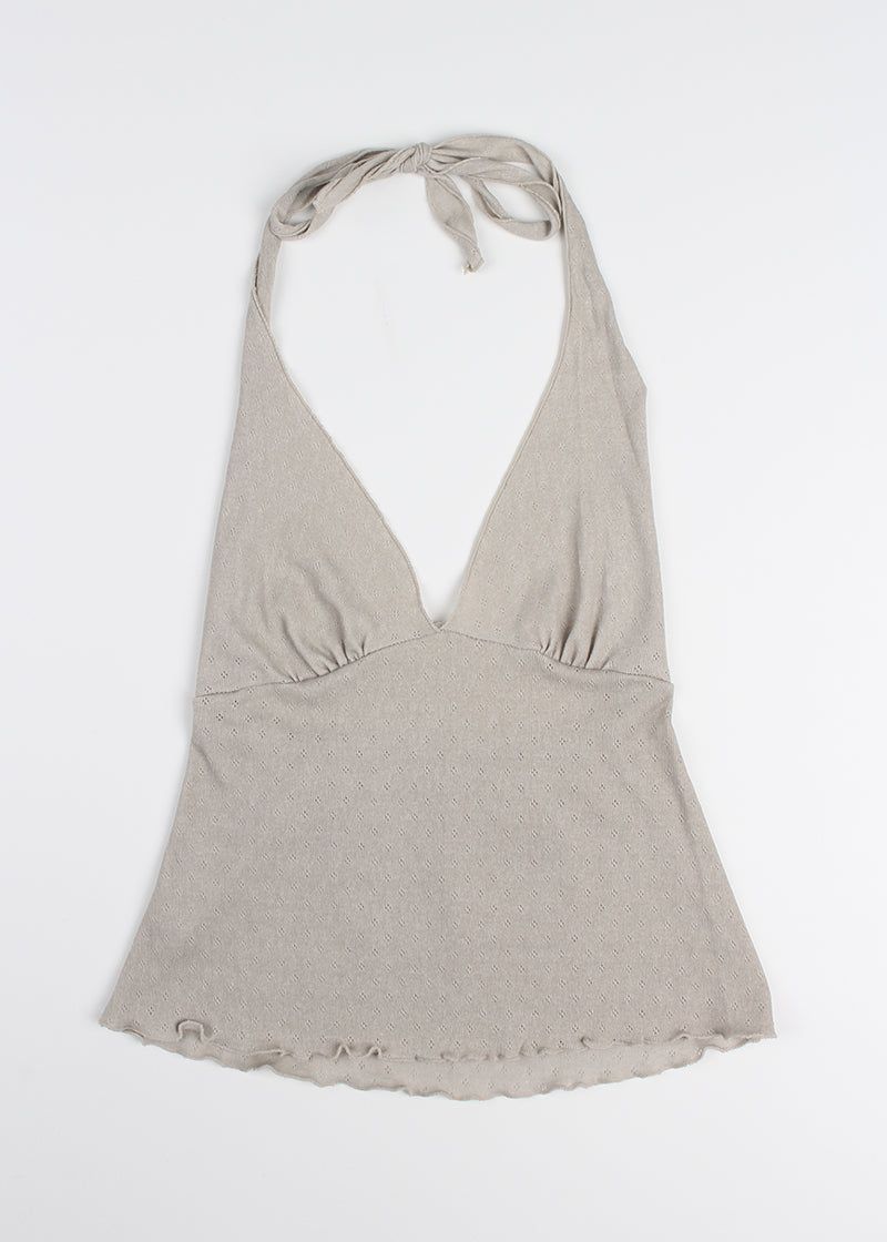 PIG HALTER PUNCHING SLEEVELESS