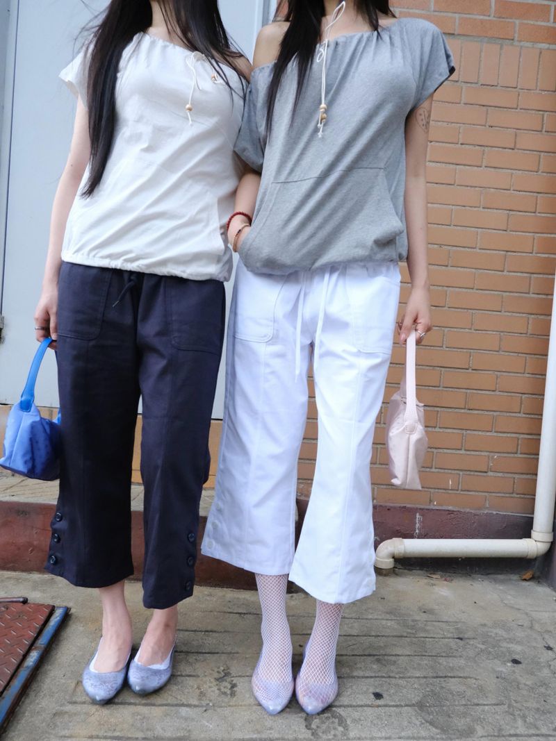button hem capri pt