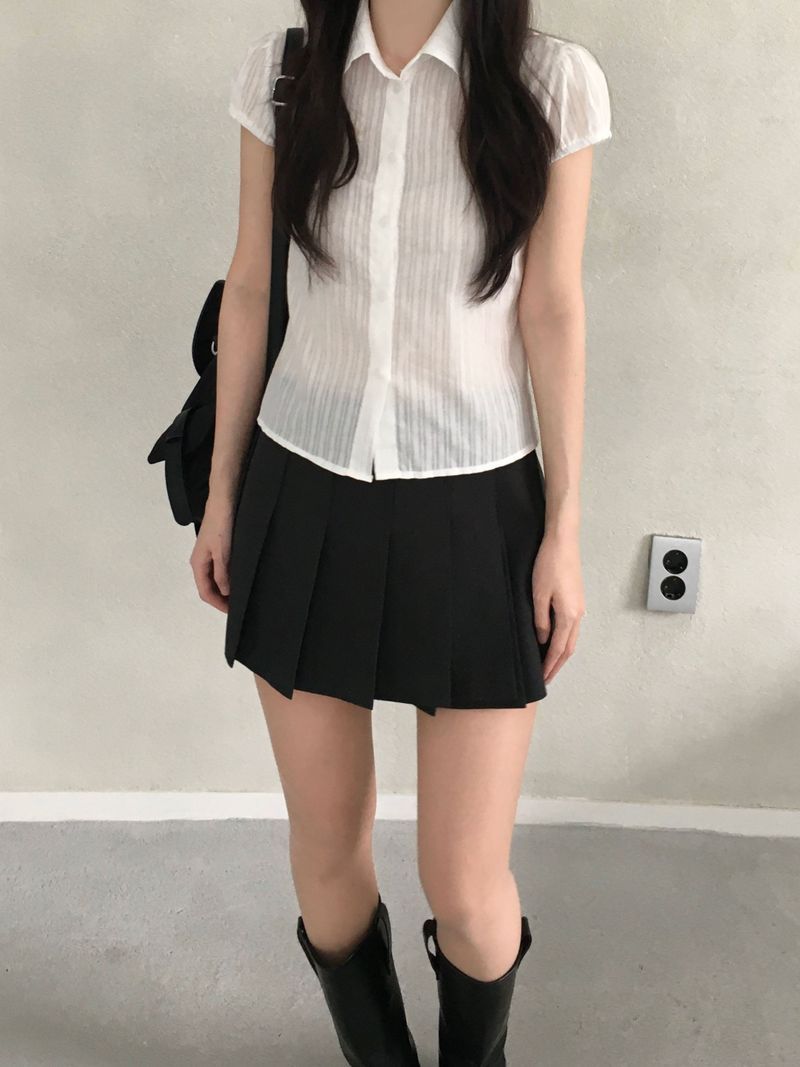 Elly Puff Blouse (2 colors)