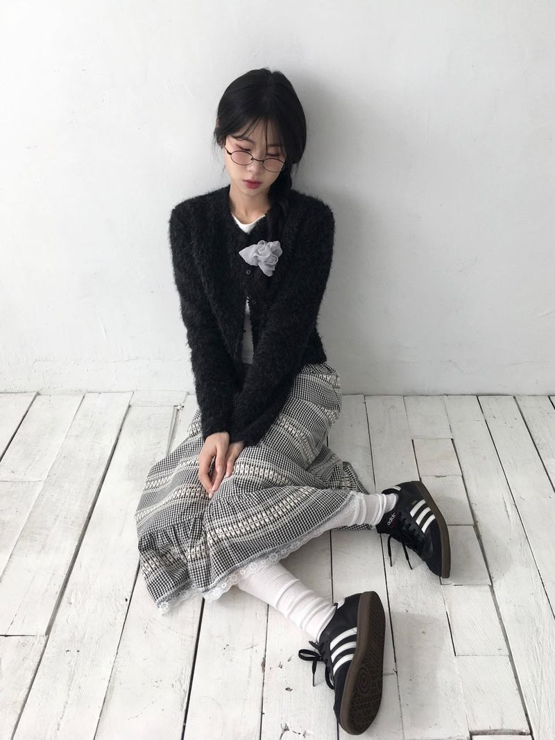 Bosong Fur Cardigan