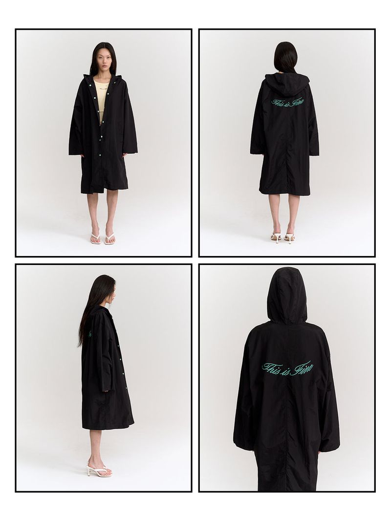 Hooded Single Coat