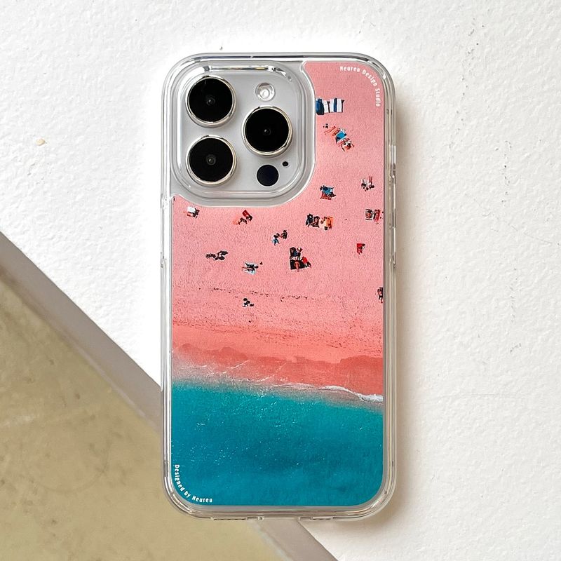 Peach Brown Sand Case (Jelly Hard)