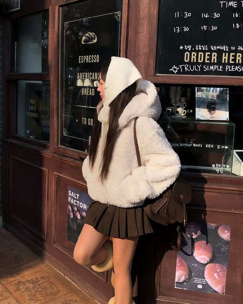 [ORIGINAL] Hershey Boa Hooded Jumper
