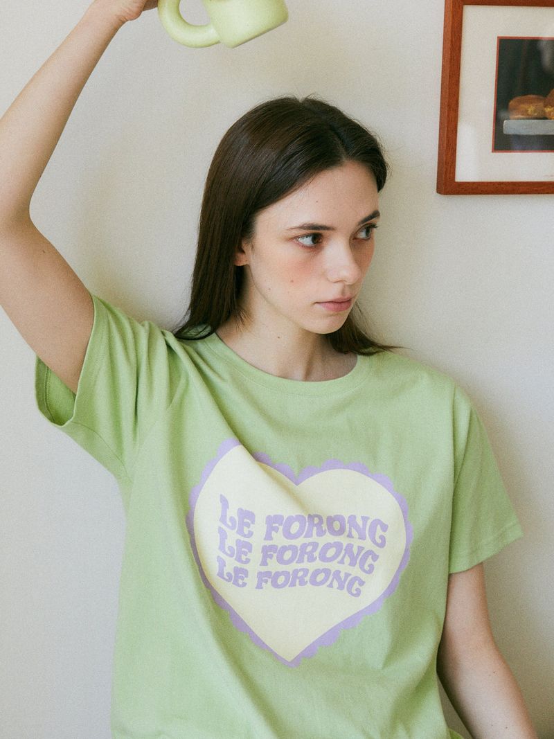 Le Forong（ルフォロン）の「サマーロマンスTシャツ（トップス）」