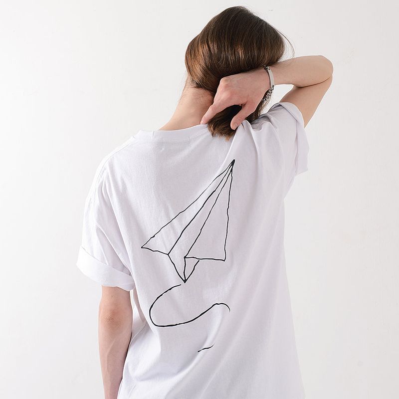 PAPER PLANE TSHIRTS (5COLORS)