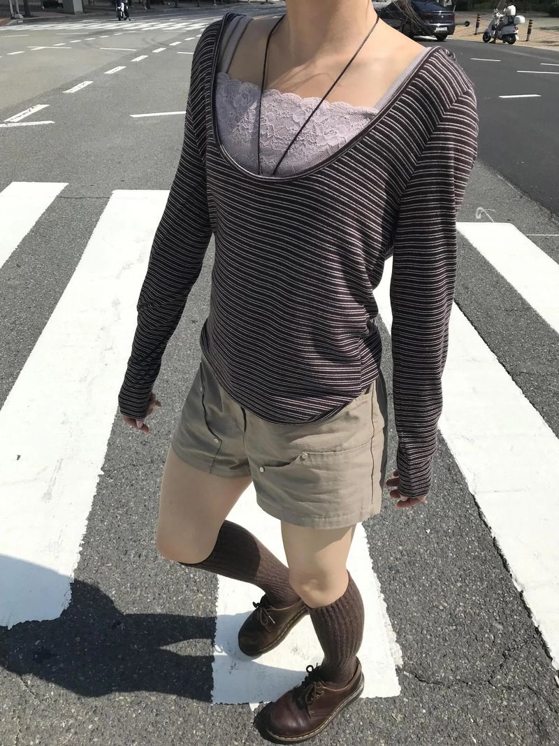 shu stripe t-shirts