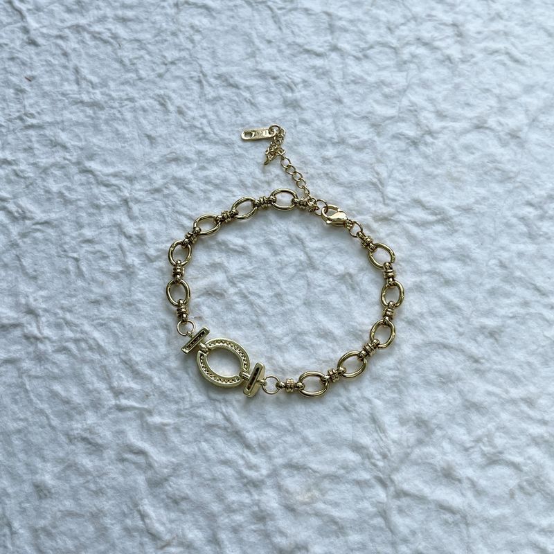 Vintage Ring Link Bracelet