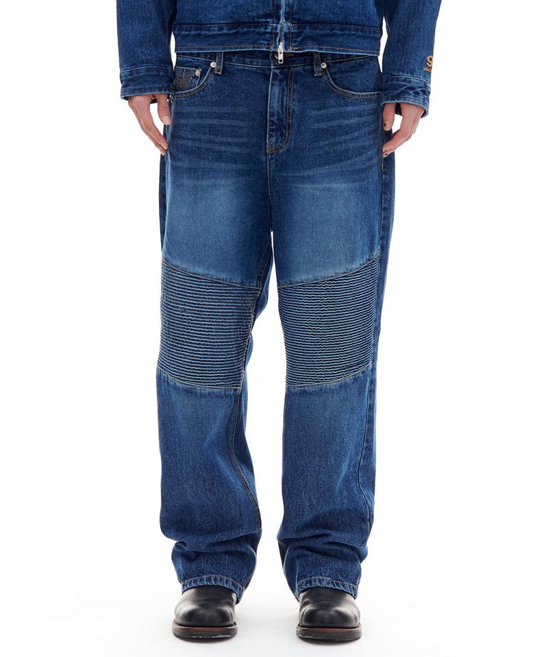 ARCHIVE BOLD（アーカイブボールド）の「BIKER DENIM PANTS (BLUE)（Pants）」