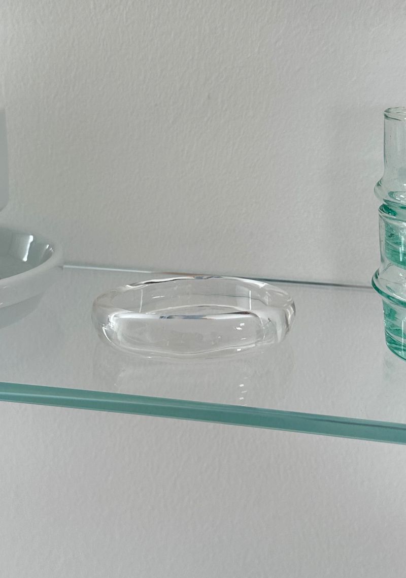 clear formica bangle