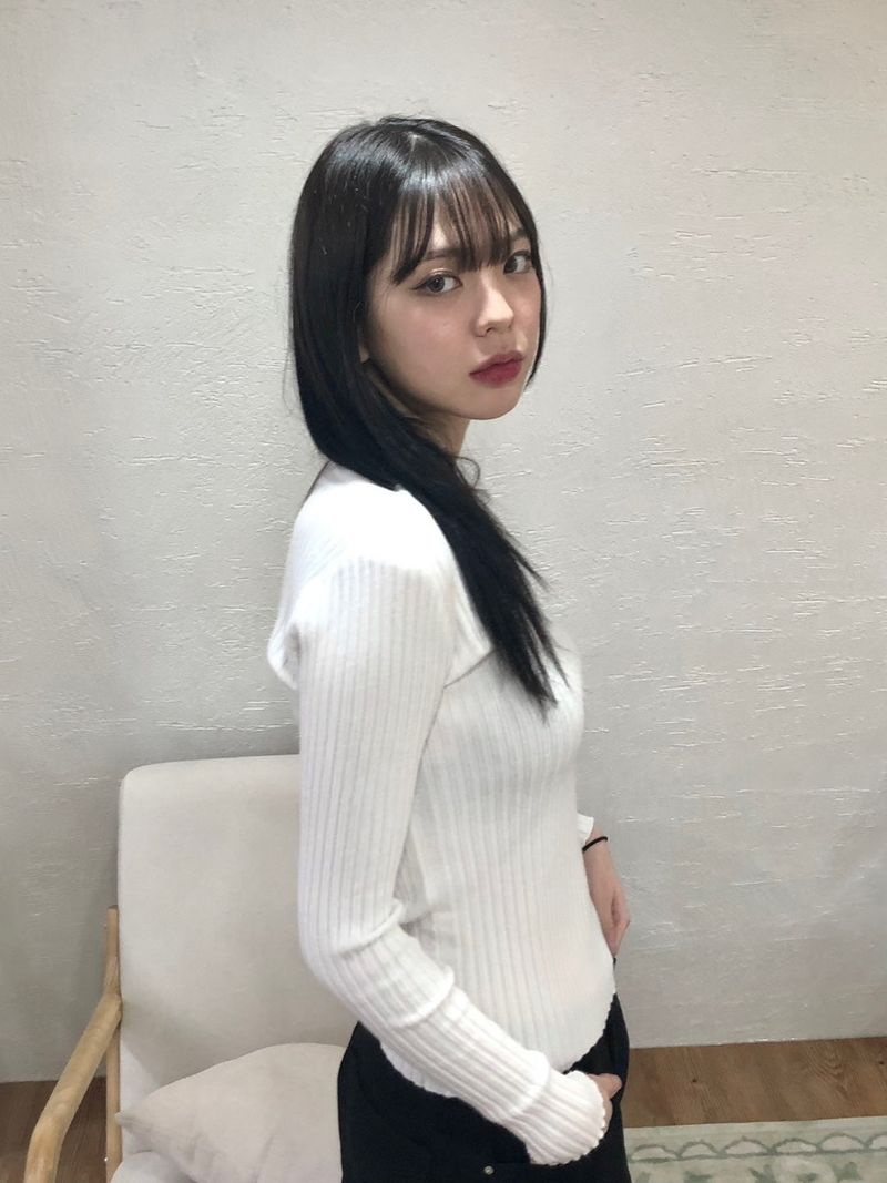 Eunice U-neck slim-fit knit