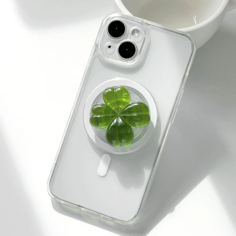 Four Leaf Clover Magsafe Phone Grip Popsocket Tok