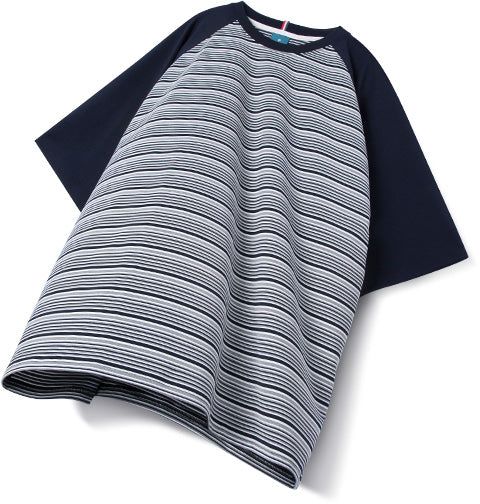 ソリッド＆ストライプエアコンフォートショートスリーブTシャツT67