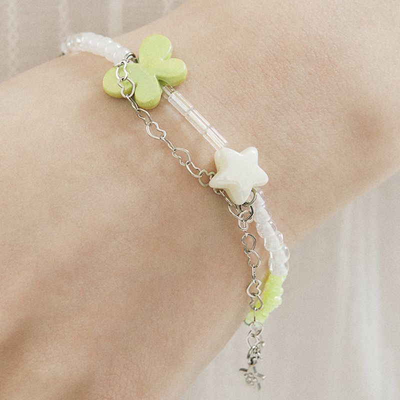 Spring Beads Chain Bracelet