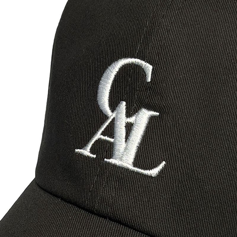 Signature logo ball cap - charcoal