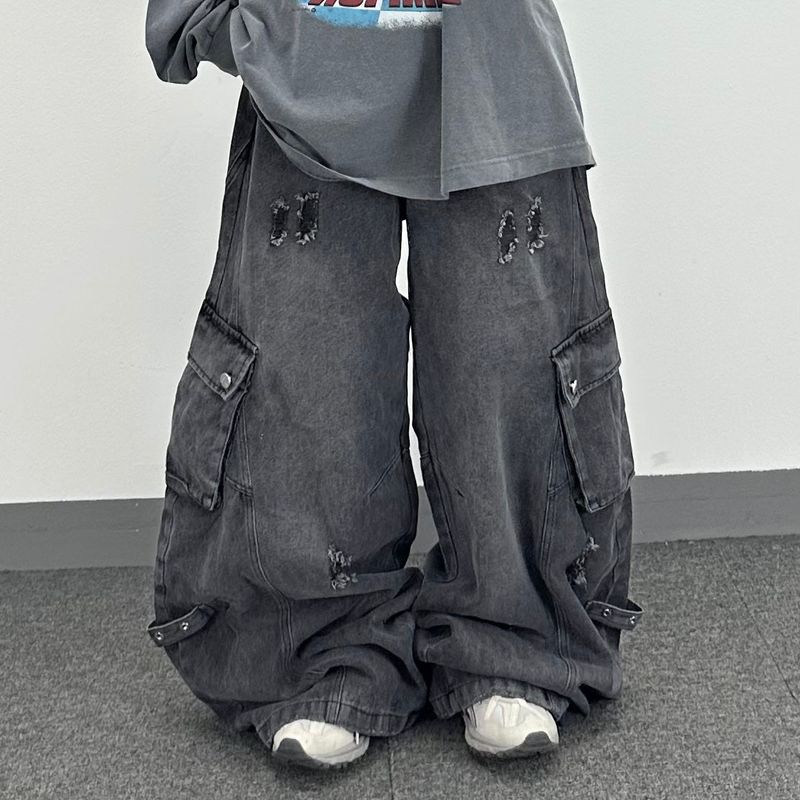 PEARCLAN（ペアクラン）の「curve detail hammer balloon pants（Pants）」