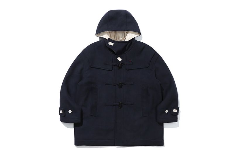 WOOL BLEND OVERSIZE DUFFLE COAT