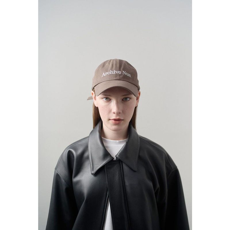 Nus. x Huke Archive ball cap (NAVY)
